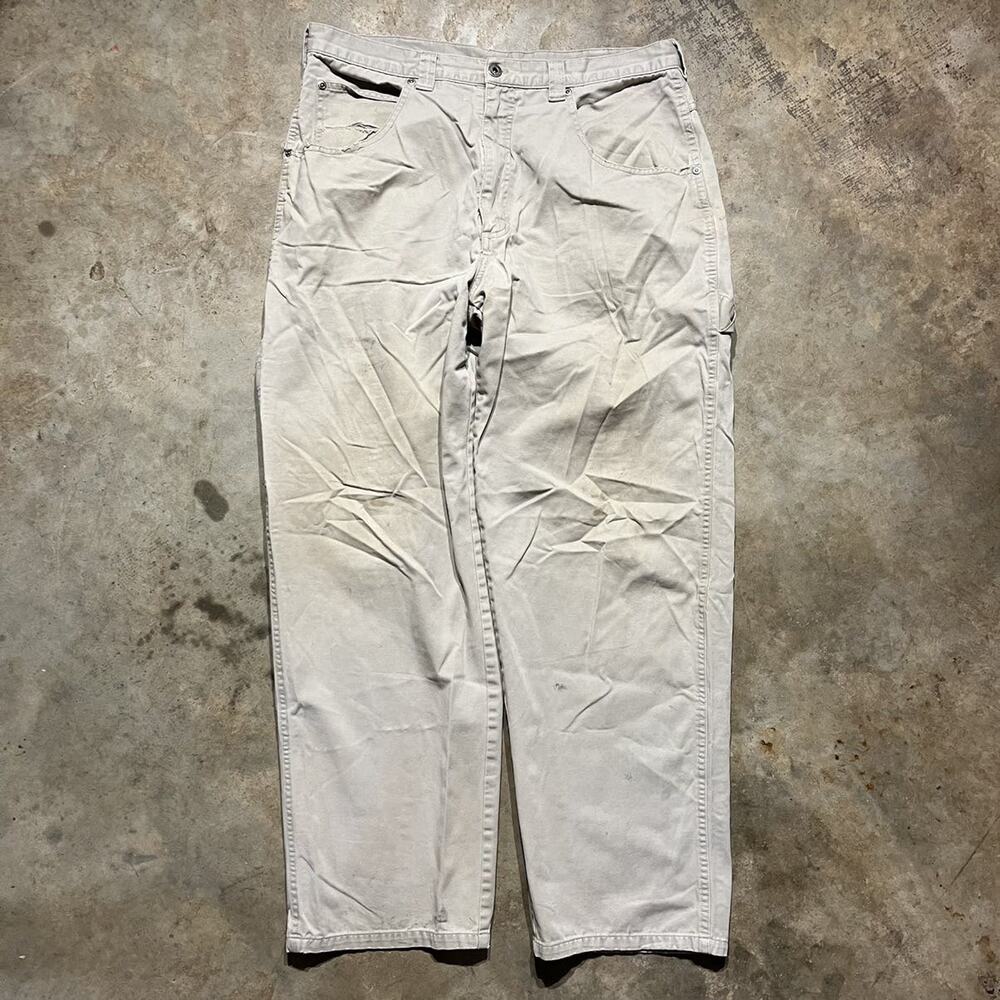 Vintage 2000s Wrangler Tan Cargo Pants 34x30